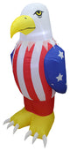6 Foot Tall Patriotic Independence Day Inflatable American Bald Eagle Decoration