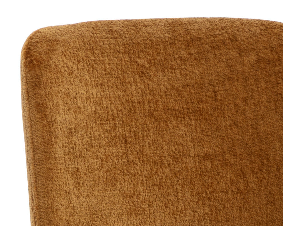 Zeke Dining Chair, Black, Bergen Marmalade, Set of 2