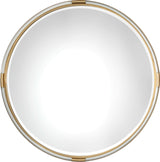 Uttermost Mackai Round Gold Mirror