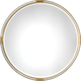 Uttermost Mackai Round Gold Mirror
