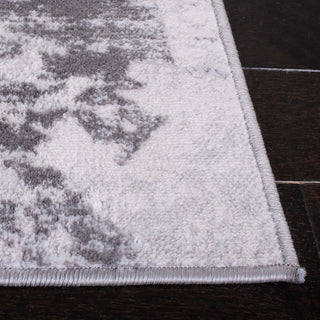 Safavieh Amelia Collection, ALA293 Rug, Grey/Red, 6'7" Square