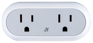 Smart Dual Plug WiFi Remote App Control for Lights and Appliances