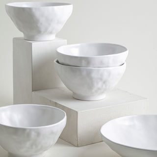 Stone by Mercer Project NENDO Stoneware 32 Piece Dinnerware Set, White