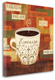 "World Flavor IV" By Veronique Charron, Giclee Print on Gallery Wrap Canvas