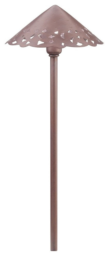 Kichler Lace 1-Light 12V Path and Spread Light, Olde Brick