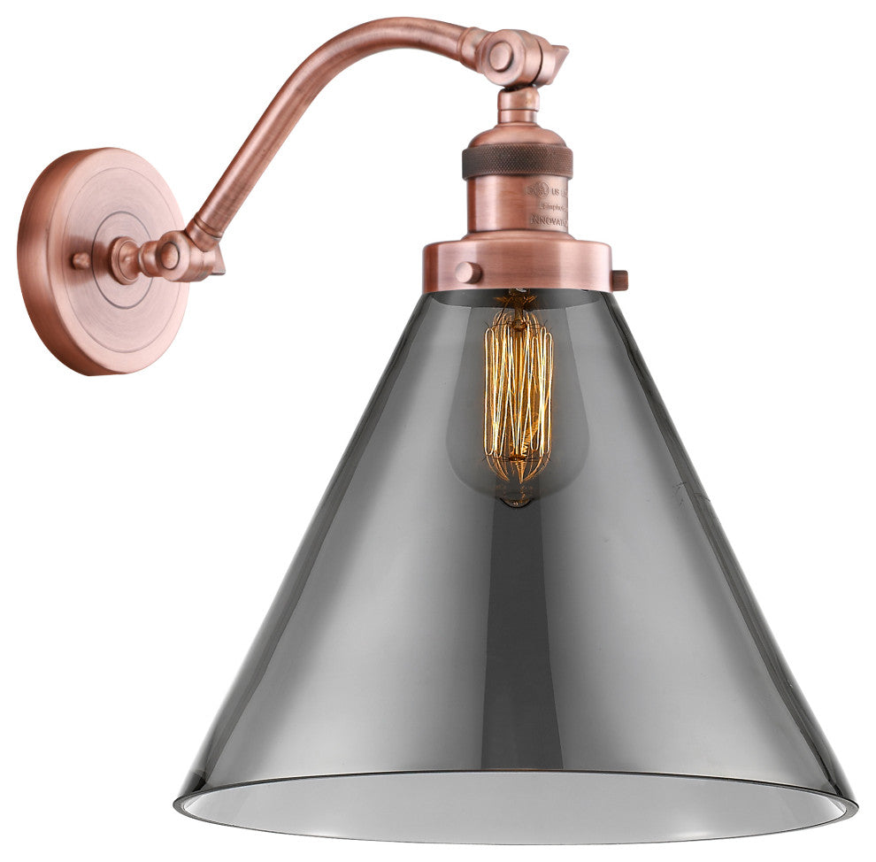Innovations Lighting 515-1W-AC-G43-L X-Large Cone 1 Light Sconce