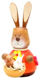 Christian Ulbricht Ornament- Bunny With Baby Painted (No String)