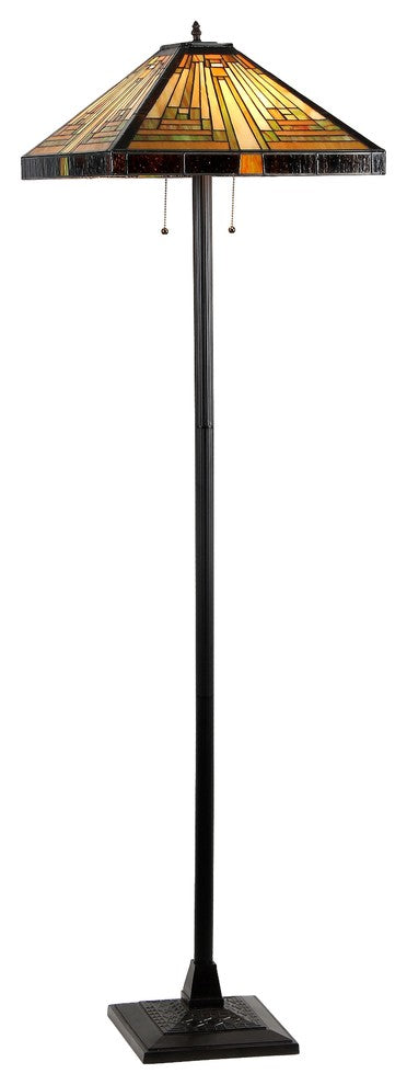 Innes 2-Light Mission Floor Lamp