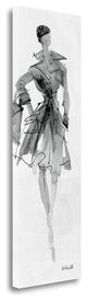 "Fashion Sketchbook VII" By Anne Tavoletti, Giclee Print on Gallery Wrap Canvas