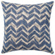 Linum Home Textiles Mirana Decorative Pillow Cover, Navy, Square