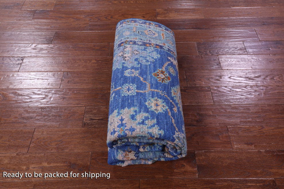 5' 1" X 7' 6" Turkish Oushak Handmade Wool Rug - Q15355