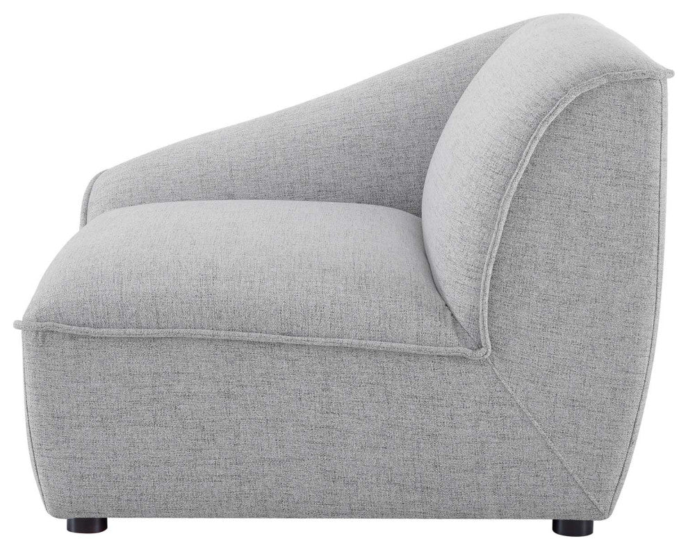 Sofa, Fabric, Gray, Modern, Living Lounge Room Hotel Lobby Hospitality