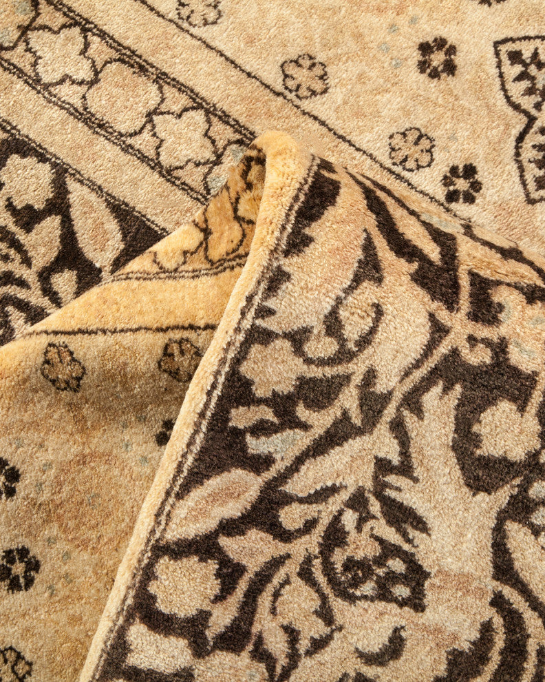 Mogul, One-of-a-Kind Hand-Knotted Area Rug Black, 6'1"x8'10"