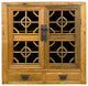 Consigned 20th Century Chinese Carved Cabinet With Carved doors