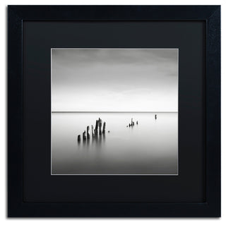 'Slow Fade' Matted Framed Canvas Art by Dave MacVicar