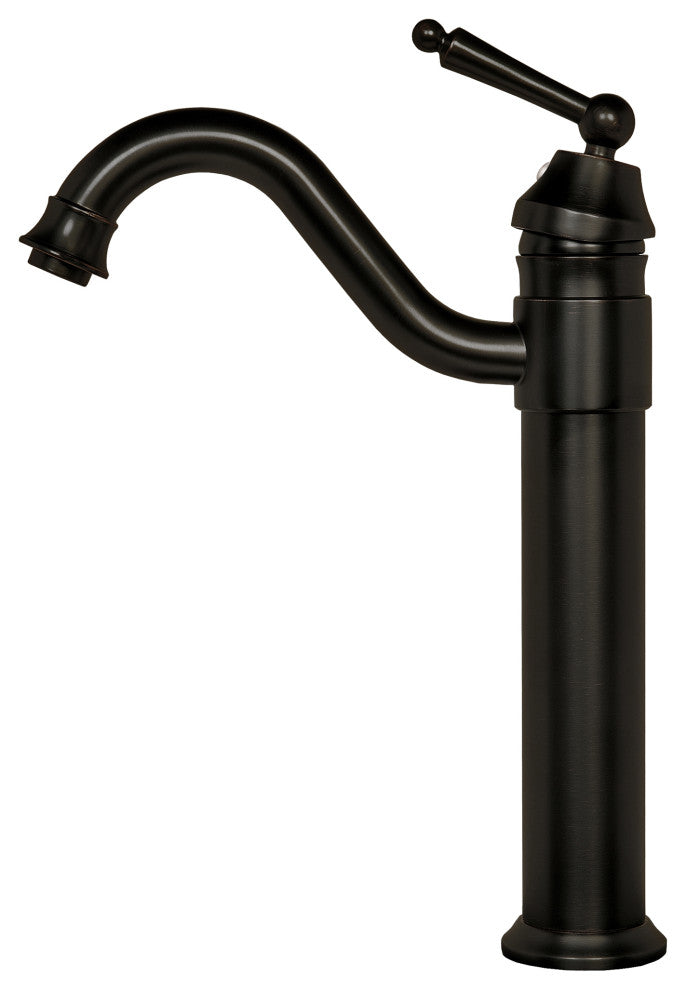 Catalonia Copper Vessel Sink and Faucet Set, Oil Rubbed Bronze
