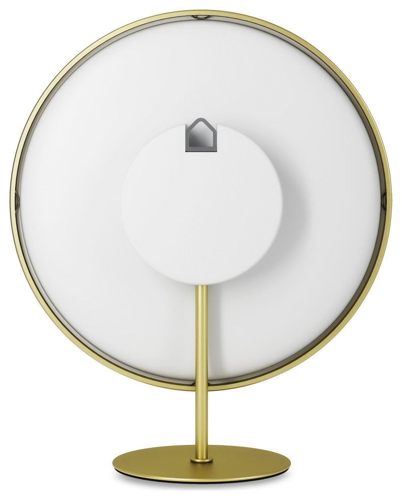 Umbra Infinity Clock, Matte Brass