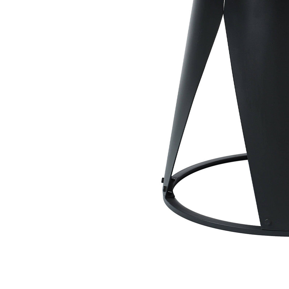 Zudora Dining Table, Antique Oak and Black Finish