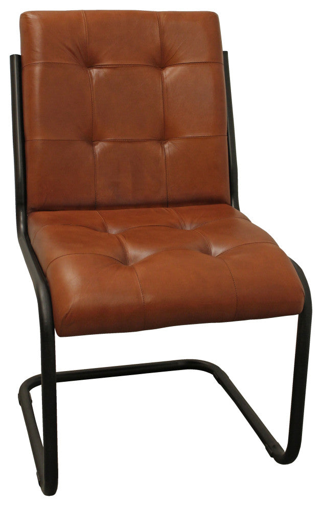 Lash Clan Medium Brown Side Chair