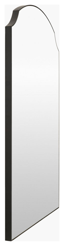 Galey Alix x Livabliss Landon GALA-1001 Accent Mirror, Black, 35"H x 24"W x 1"D