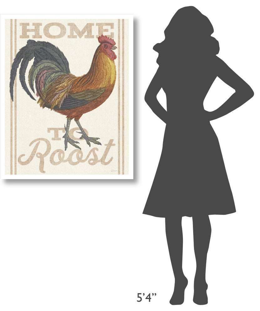 "Home to Roost II" Digital Paper Print by Sue Schlabach, 30"x37"