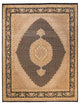 Trichur, One-of-a-Kind Hand-Knotted Area Rug Black, 8'1"x10'5"