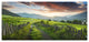 Green Georgian Mountain Valley, Landscape Canvas Art Print, 60"x28"