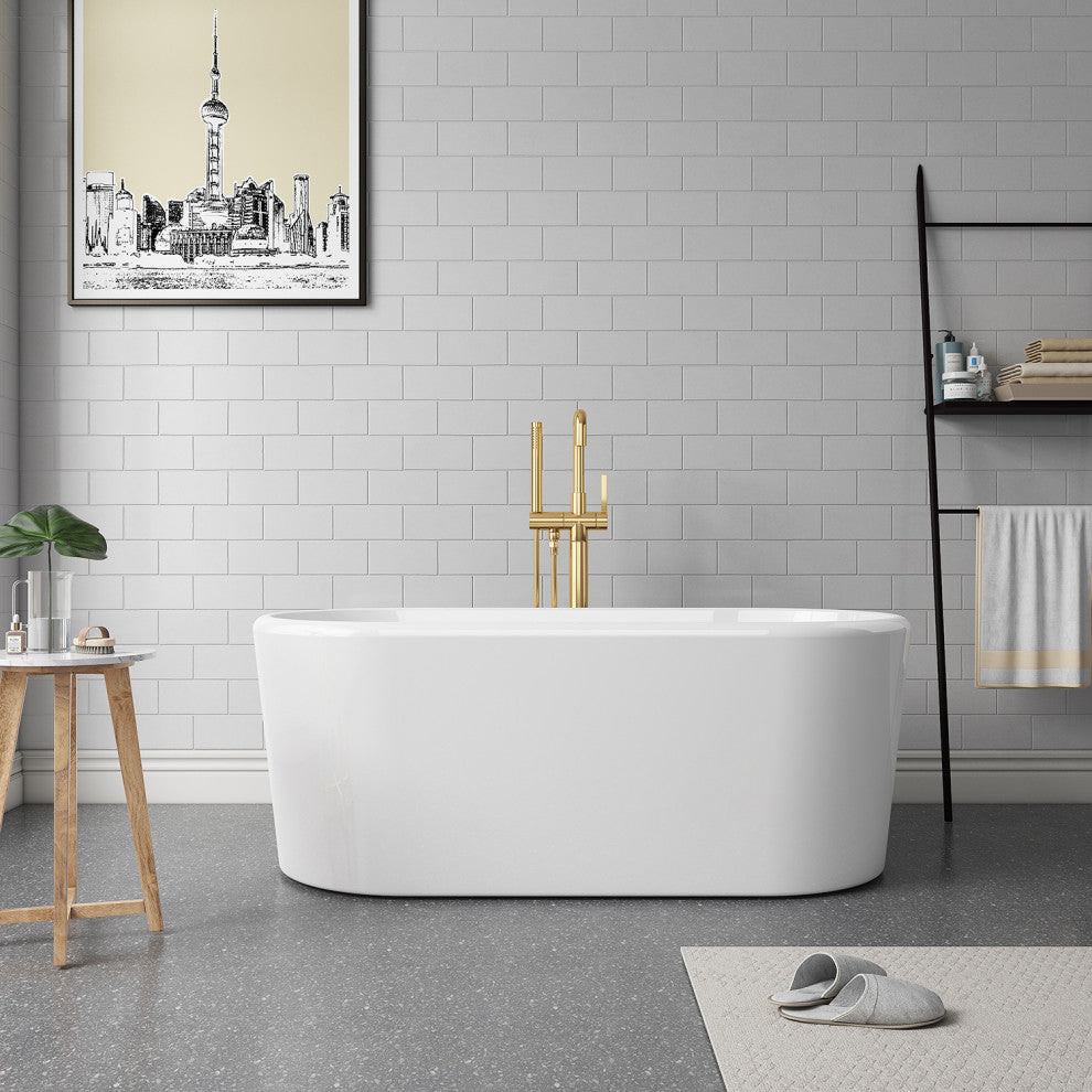Caserta Soaking Bathtub, 59"