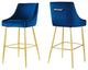 Discern Bar Stools - Set of 2 Navy -6037
