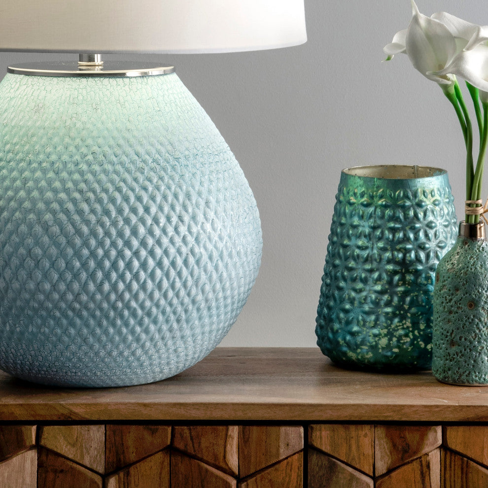 Nuloom Charlotte 26" Glass Spiked Table Lamp