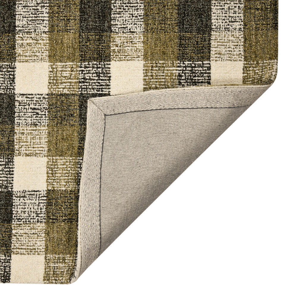 Tartan Cartwell Area Rug, Brown, 9' x 13', Plaid