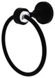 Pacific Grove Towel Ring, Matte Black