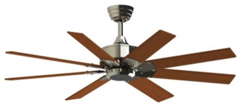 Fanimation Levon Custom-KIT-52 Levon Custom 52" 8 Blade Indoor / - Brushed
