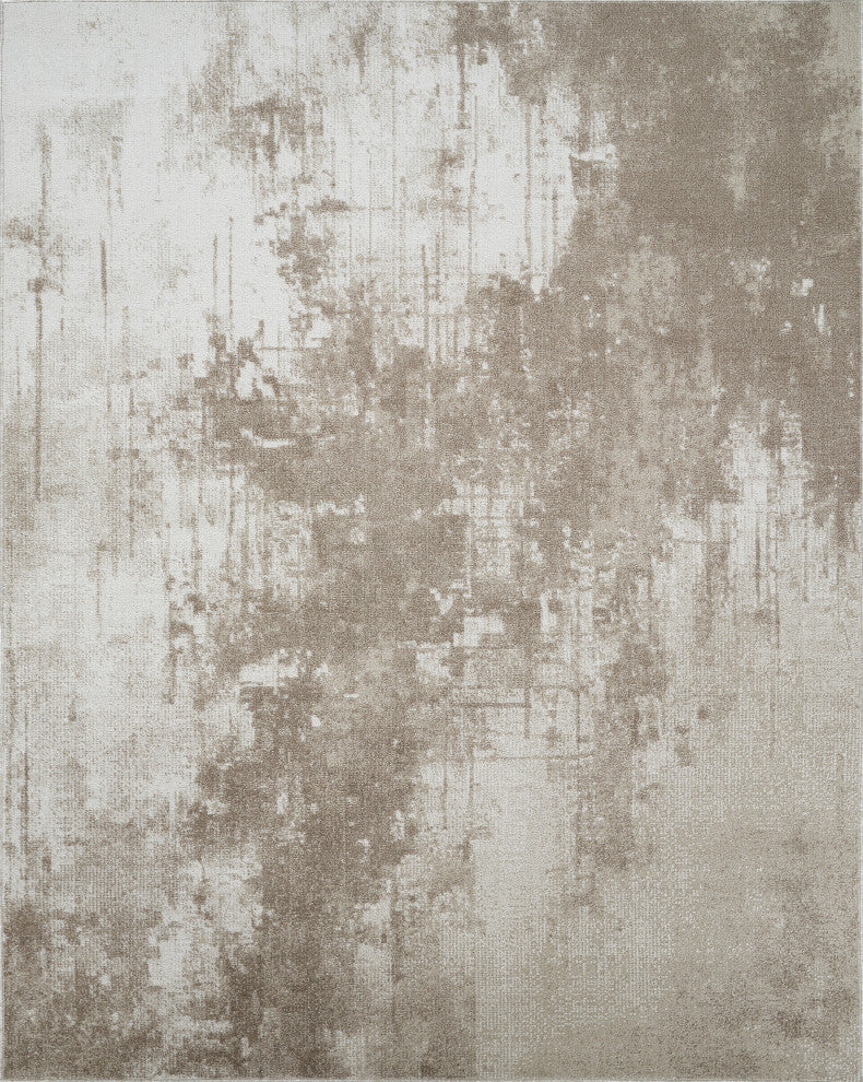 Machine Washable Liam Beige/Brown Rug