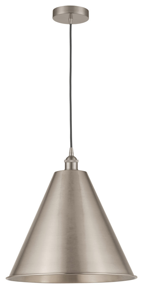 Innovations 616-1P-SN-MBC-16-SN-LED 1-Light Mini Pendant, Brushed Satin Nickel