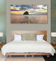 Epic Graffiti "Cotton Candy Sunrise" by Darren White, Giclee Canvas Art, 30"x60"