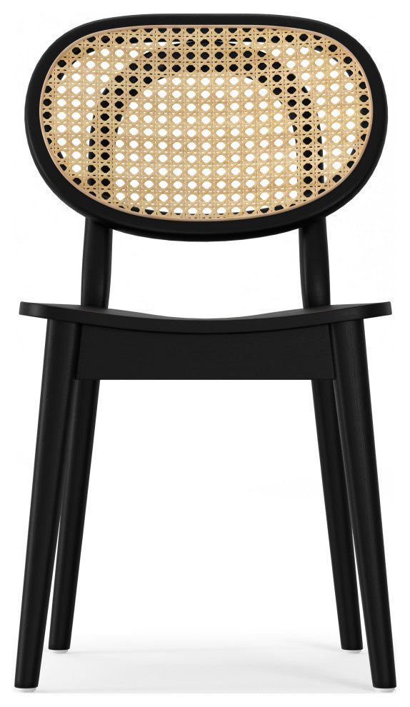 Rachel Dining Chair (Set of 2) in Black