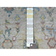 Afghan Angora Ushak Soft and Pliable Wool Hand Knotted Gray Runner Rug 2'8"x9'9"