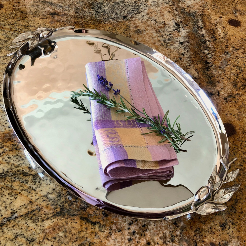 Oliveira Large Oval Tray