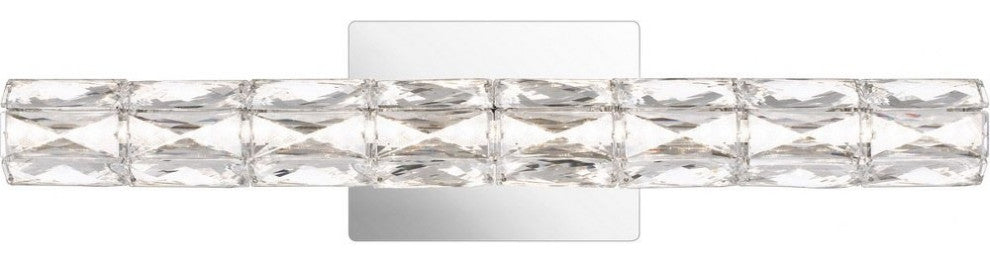 Quoizel PCLU8524C LED Bath Fixture, Polished Chrome Finish