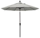 9' Aluminum Umbrella Auto Tilt Bronze, Granite