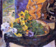 Paul Gauguin The Makings of a Bouquet, Gallery Wrapped Canvas Print, 20"x25"