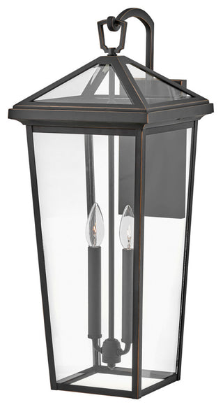 Hinkley Alford Place 26" Large Outdoor Wall Mount Lantern, Oil Rubbed Bronze