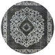 Ahgly Company Indoor Round Mid-Century Modern Area Rugs, 7' Round