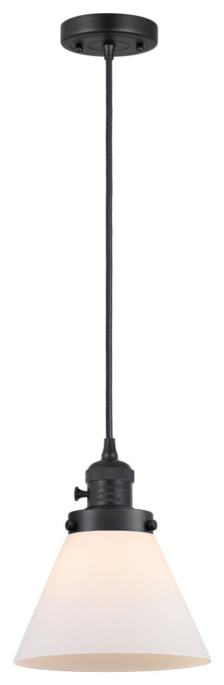 INNOVATIONS 201CSW-BK-G41 1-Light Mini Pendant Matte Black