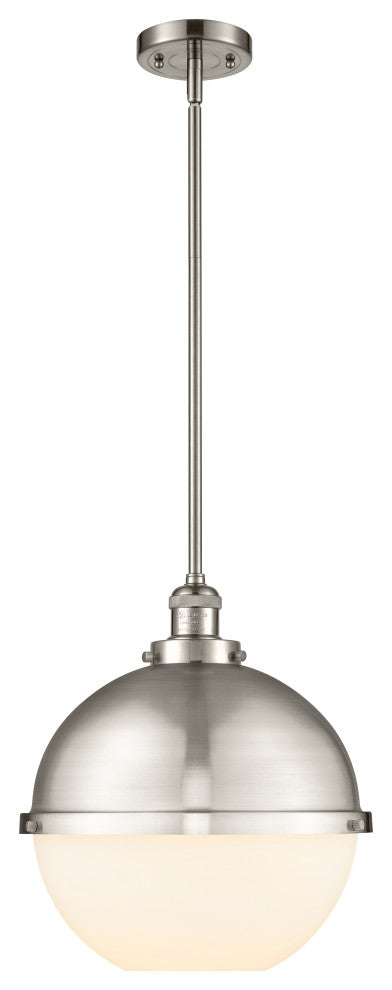 Innovations 201S-SN-HFS-121-SN Hampden 1 Light Pendant, Brushed Satin Nickel