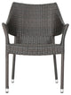 GDF Studio 3-Piece Tahitian Outdoors Brown Wicker Stacking Chair Chat Set