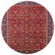 Ahgly Company Indoor Round Mid-Century Modern Area Rugs, 5' Round