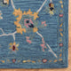HAND TUFTED WOOL ECO-FRIENDLY AREA RUGS - Rectangle,Light Blue,Floral