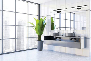 1-Light, 10W LED Bath/Vanity Light, Matte Black/Satin Acrylic Shade